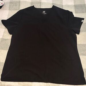 Women’s Black Scrub Top